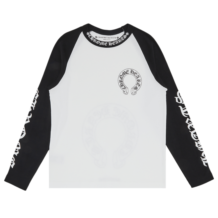 Chrome Long Sleeve Black & White