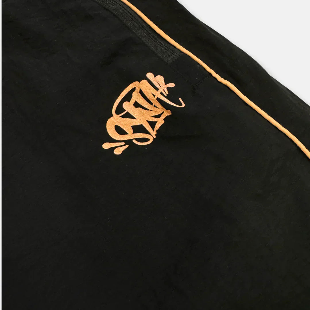 World Logo Shell Tracksuit - Black / Rose Gold