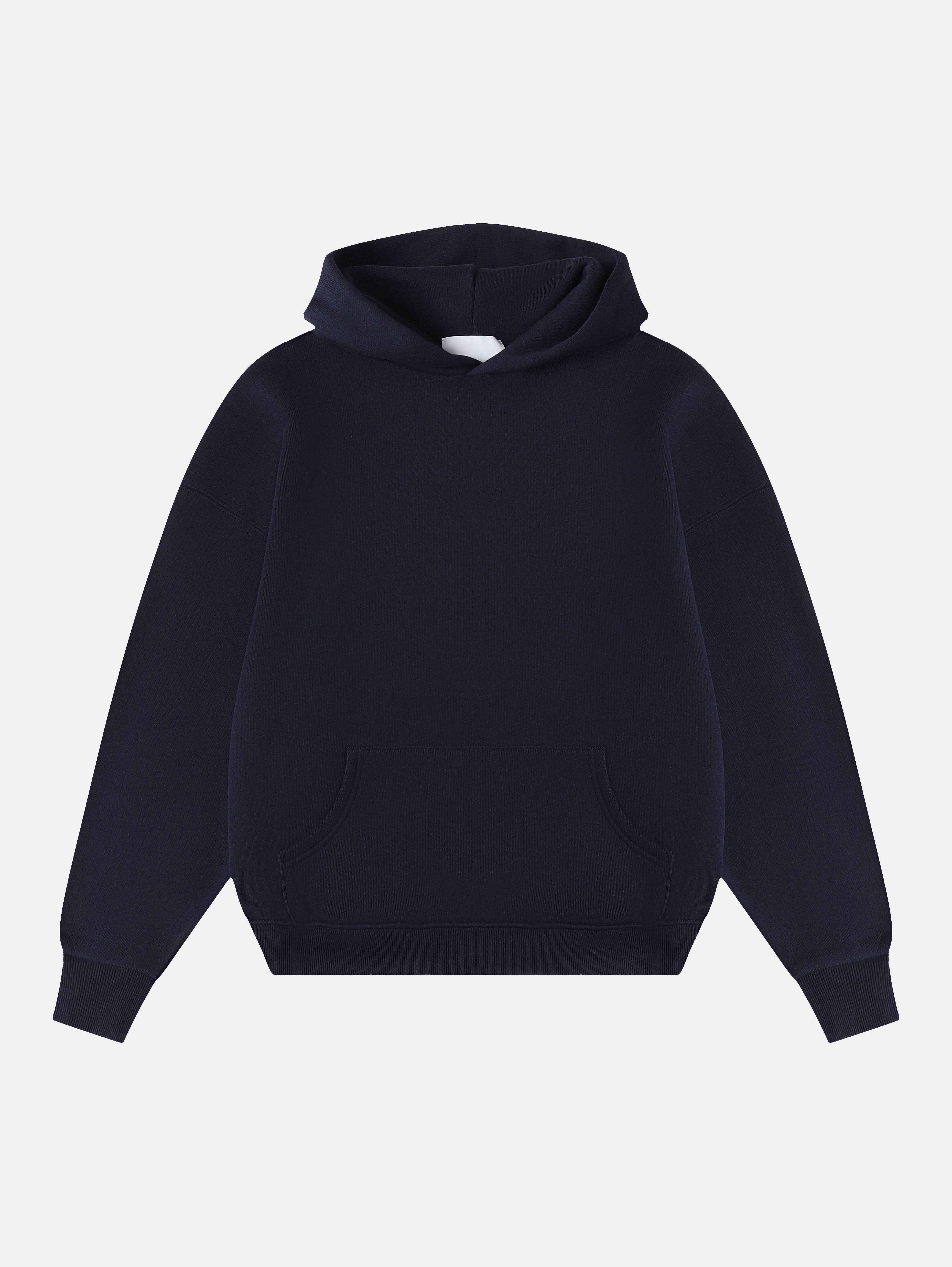 BLANCKS PULLOVER HOODIE W/ POCKETS - DARK BLUE