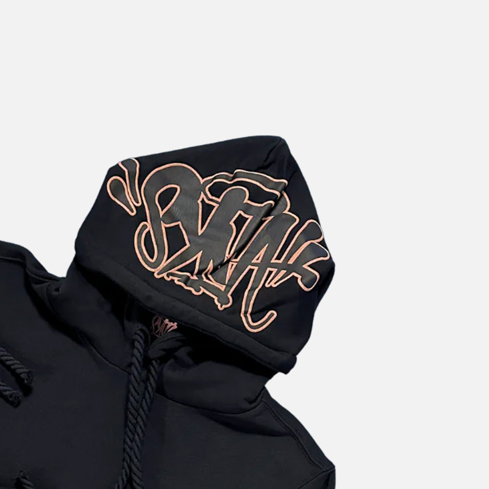 World Logo Tracksuit - Black / Rose Gold