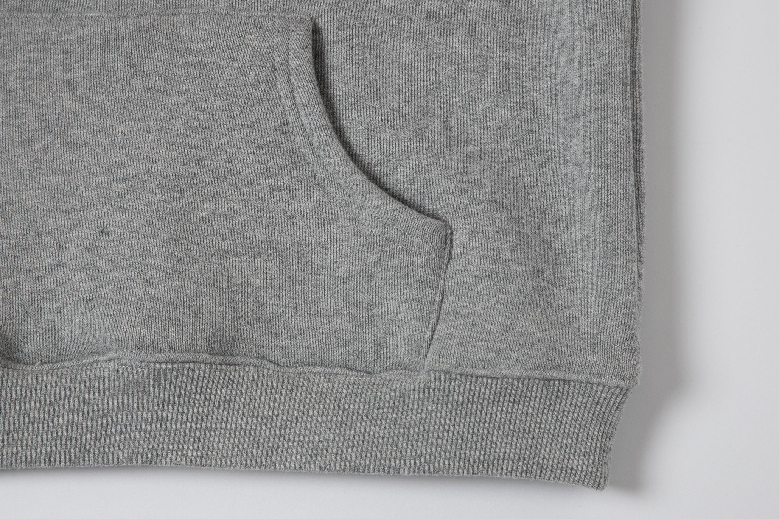BLANCKS PULLOVER HOODIE W/ POCKETS - DARK GREY