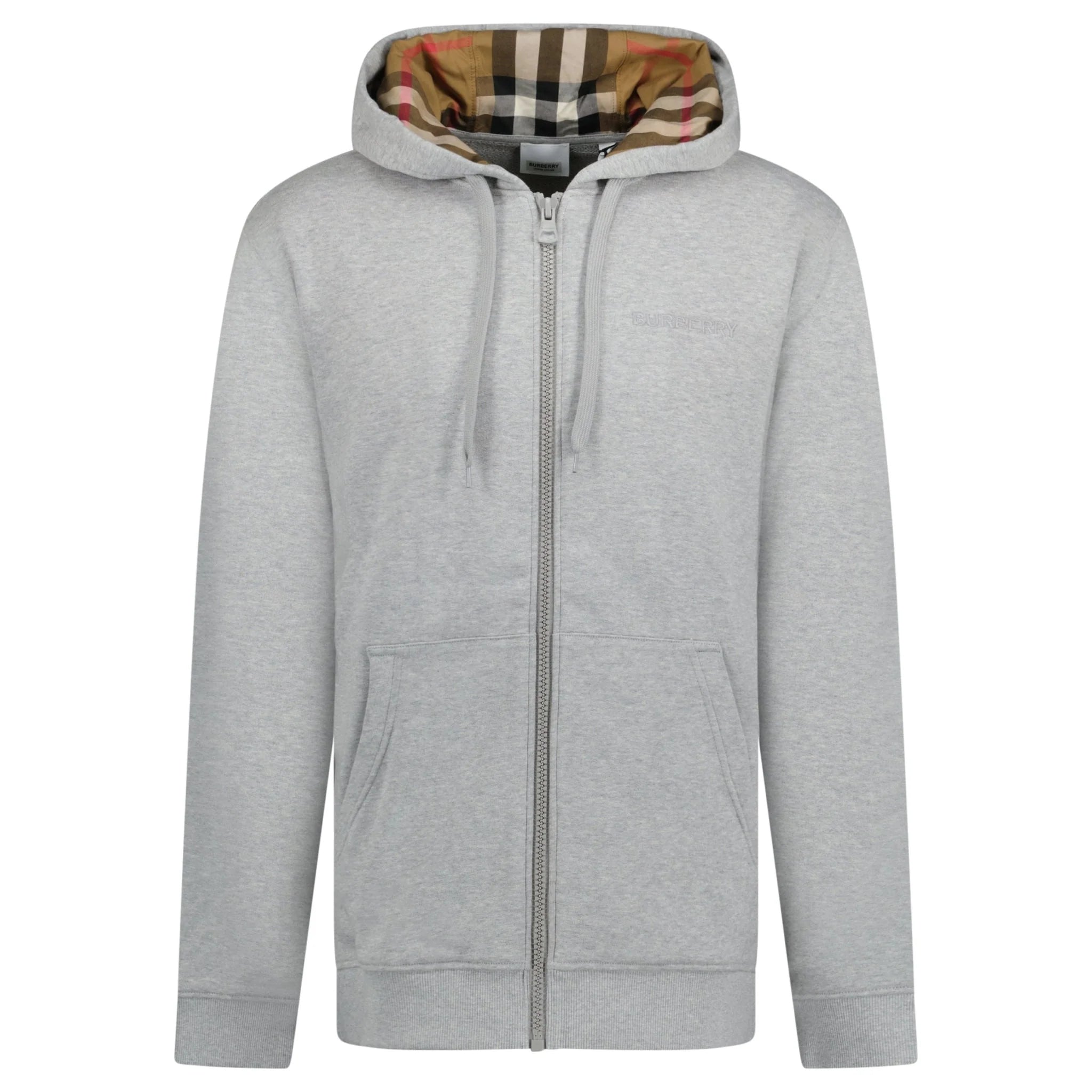 Grey Zip Up Hoodie