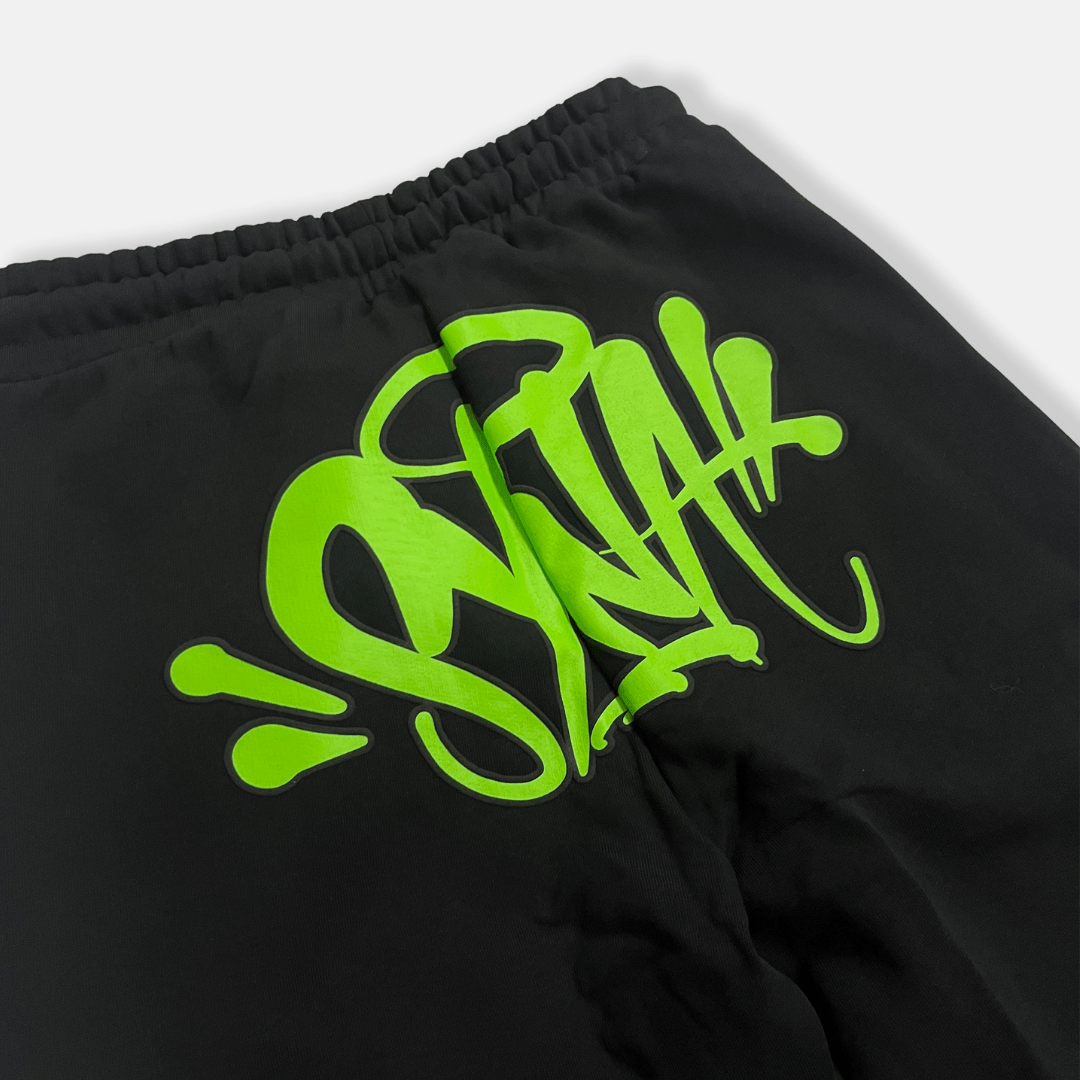 Logo Tracksuit - Black / Green