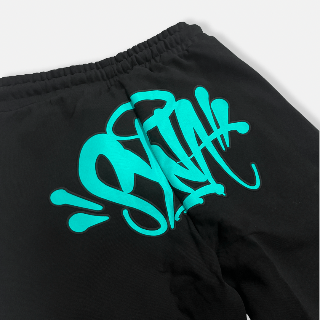Logo Tracksuit - Black / Teal