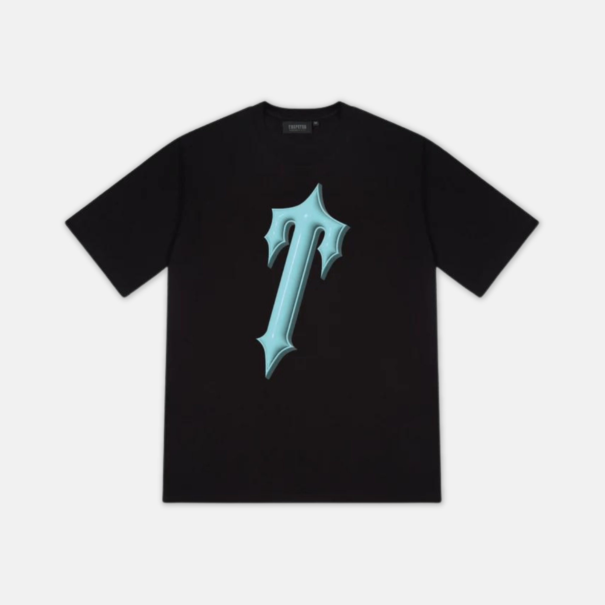 Decoded T-Shirt - Black/Teal