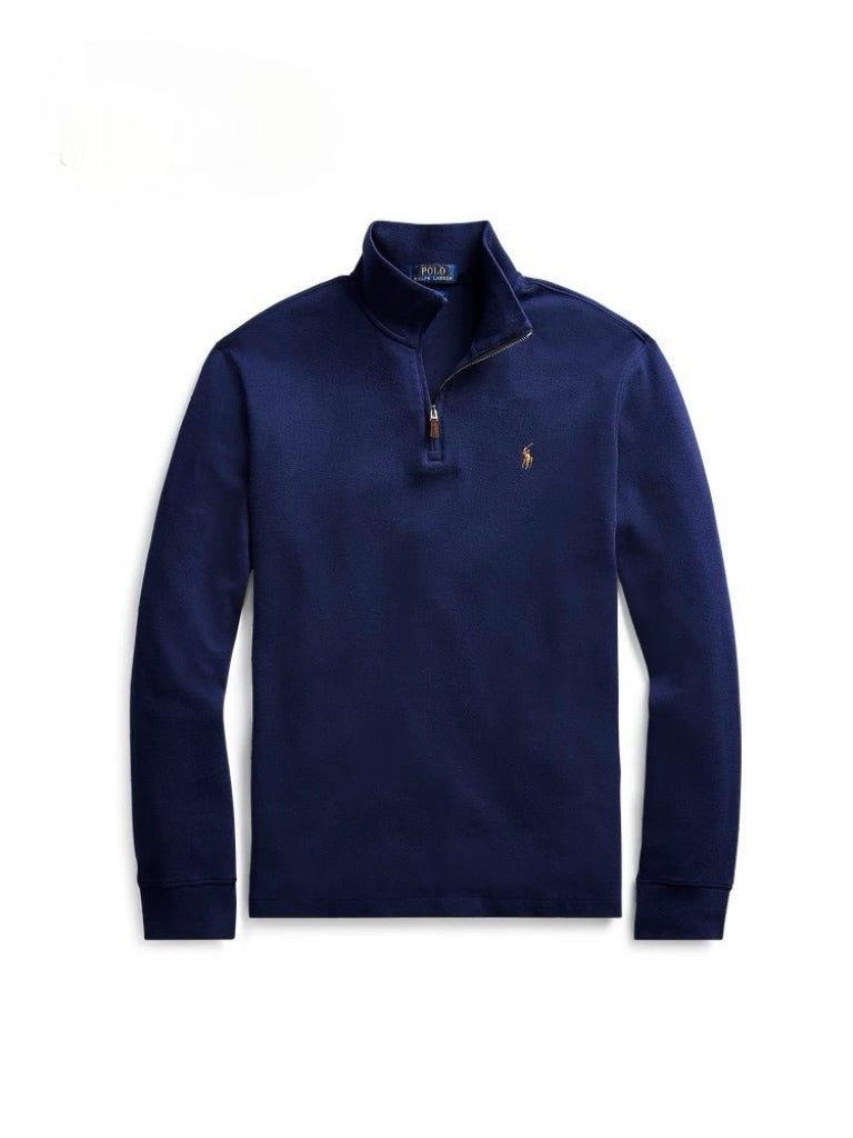Navy Quarter Zip