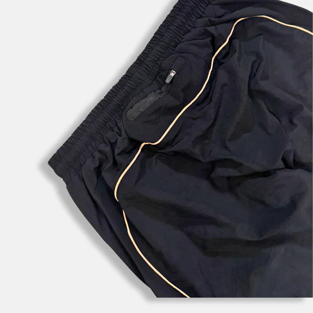 World Logo Shell Tracksuit - Black / Rose Gold