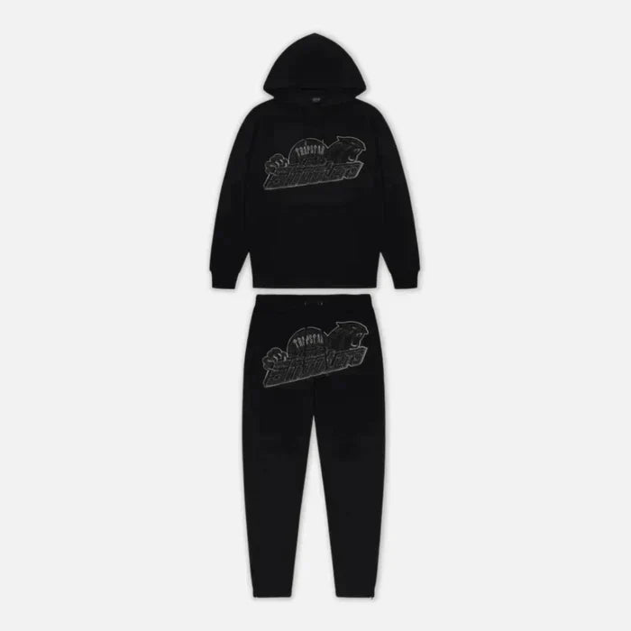 Shooters Tracksuit - Black Monochrome