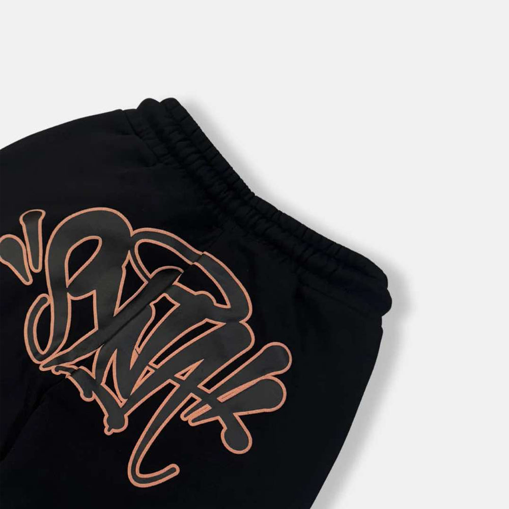World Logo Tracksuit - Black / Rose Gold