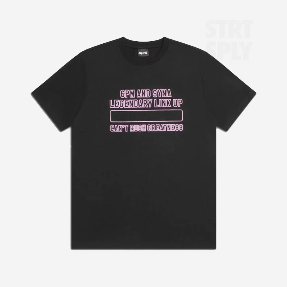 6PM x World Link Up CRG T-Shirt - Black