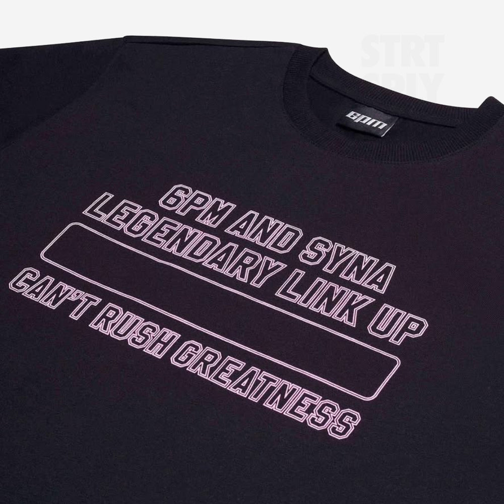 6PM x World Link Up CRG T-Shirt - Black