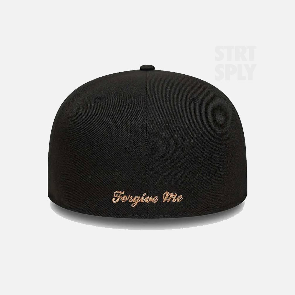 Snapback Cap - Black / Rose Gold