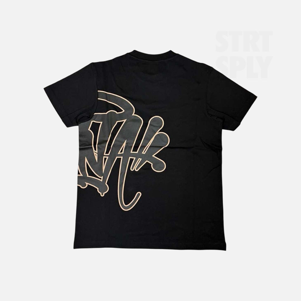 T-Shirt & Shorts Logo Set - Black / Rose Gold