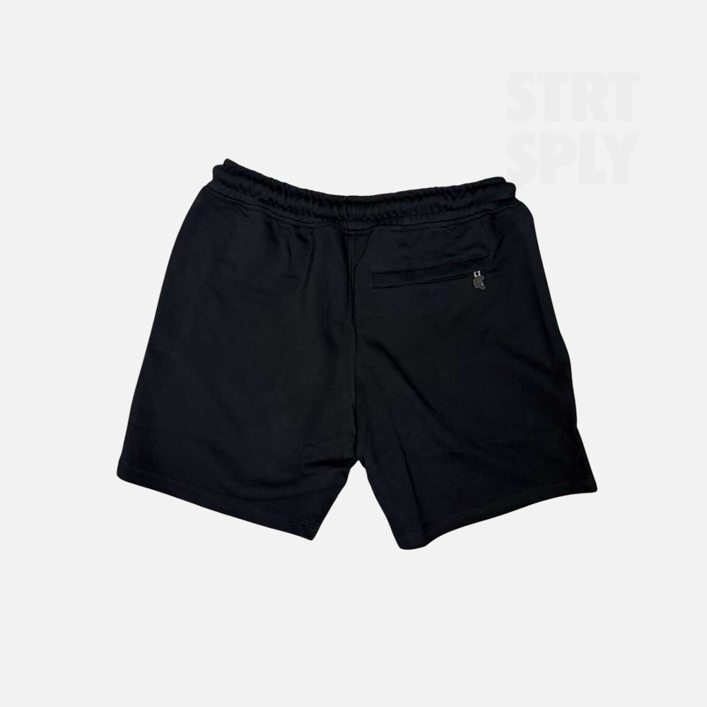 T-Shirt & Shorts Logo Set - Black / Rose Gold