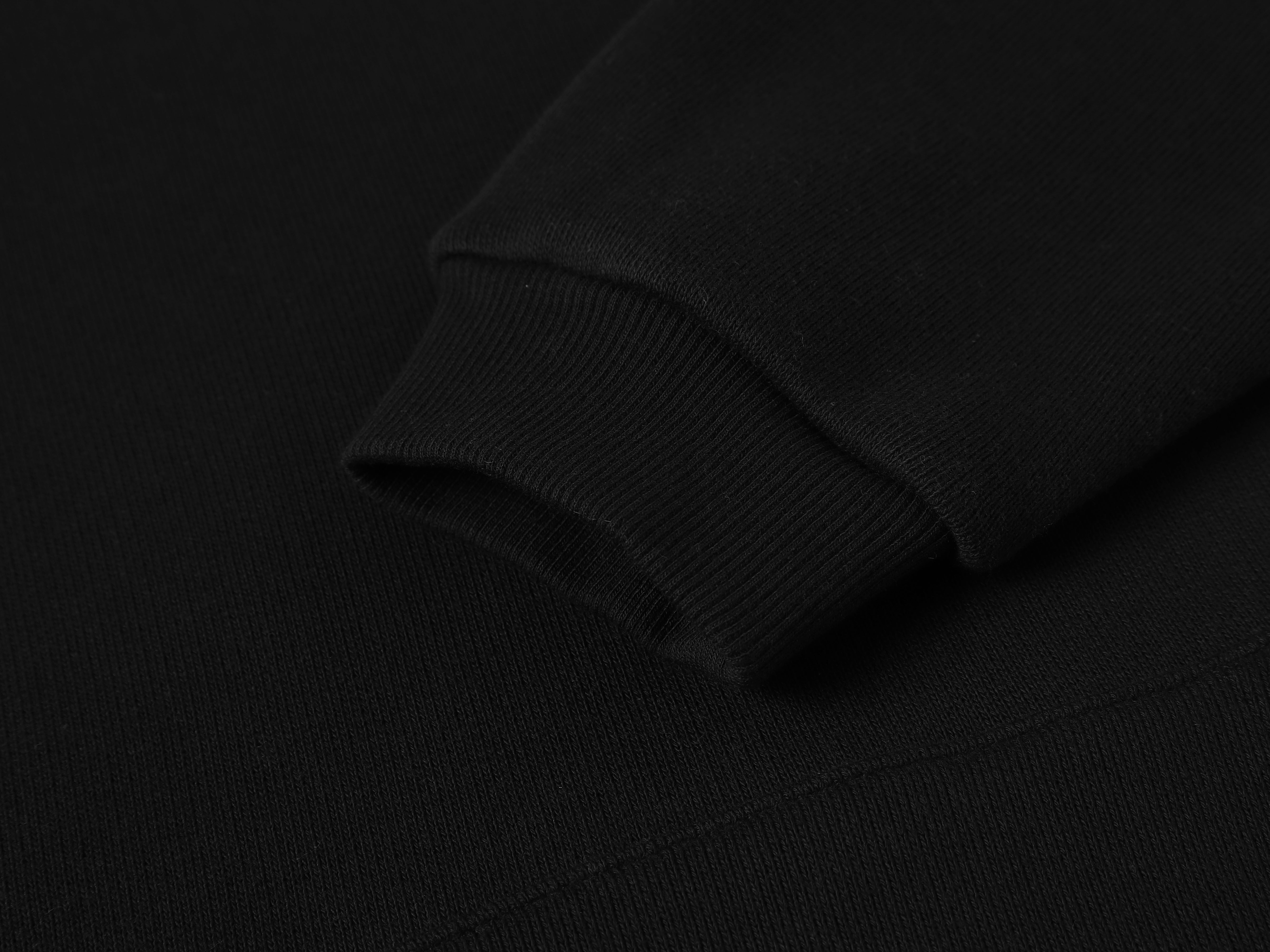 BLANCKS PULLOVER HOODIE W/ POCKETS - BLACK