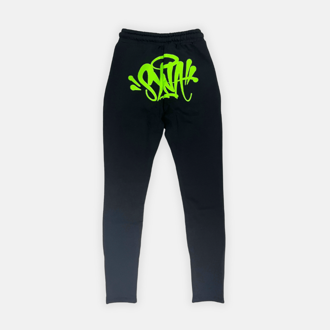 Logo Tracksuit - Black / Green