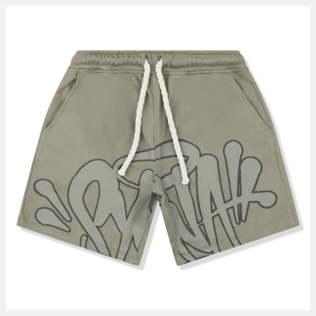 T-shirt & Shorts Logo Set - Sage