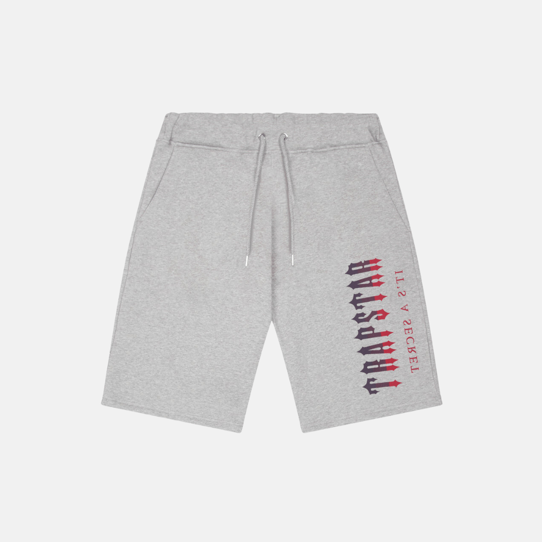 Decoded Shorts Set - White/Red Gradient