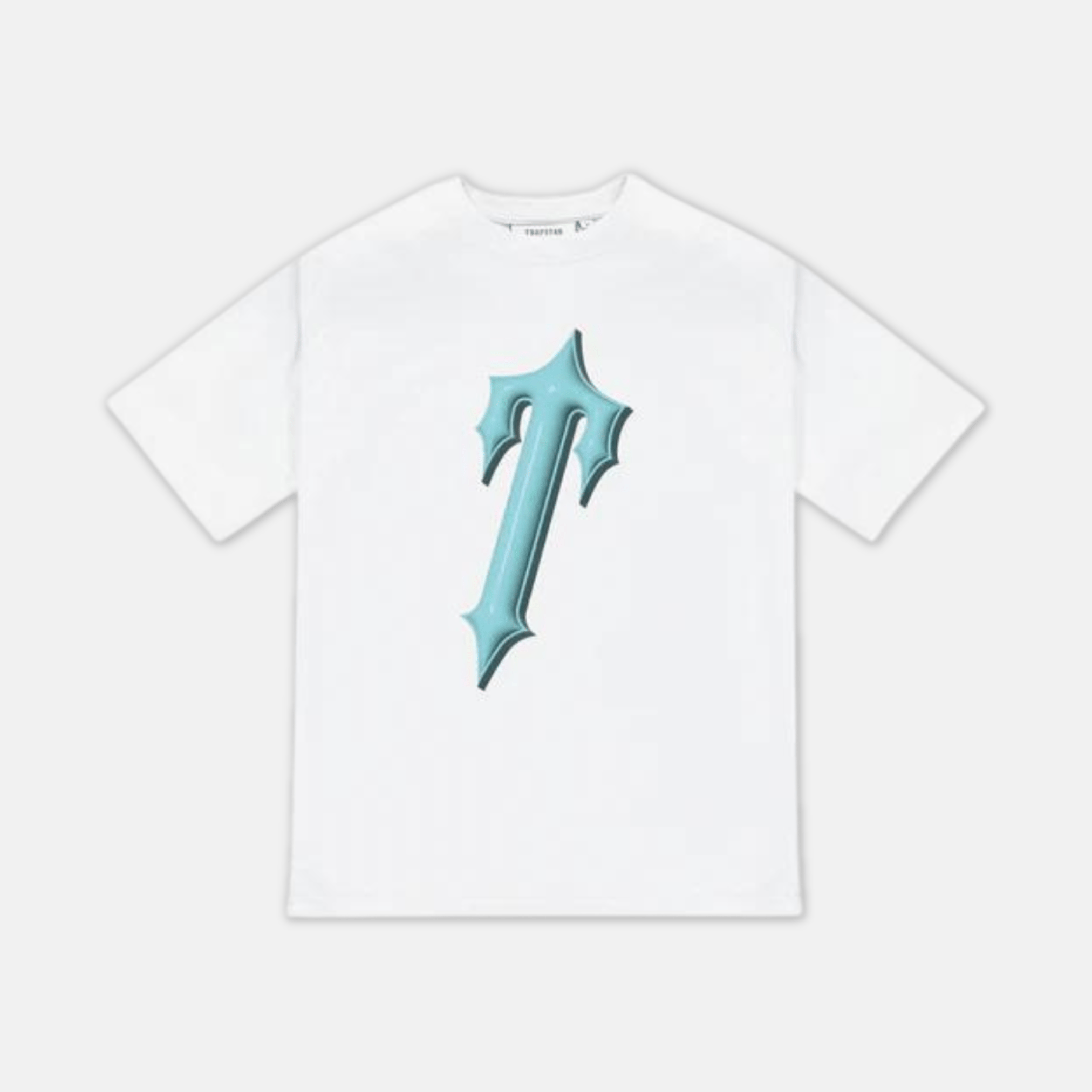 Decoded T-Shirt - White/Teal