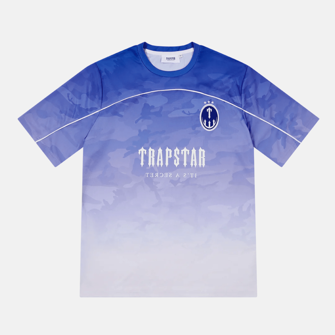 Irongate Monogram Football Jersey - Blue Camo
